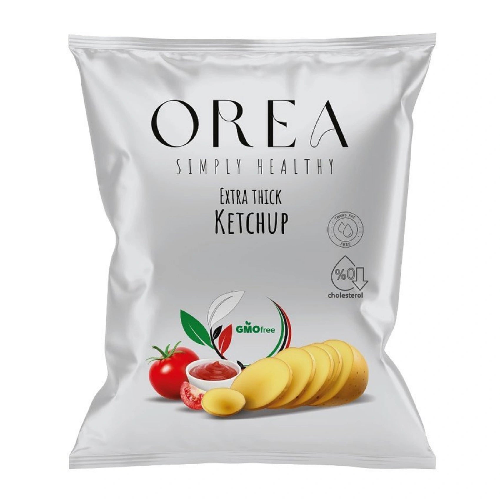 Orea Ketchup extra-thick potato chips 40g bag