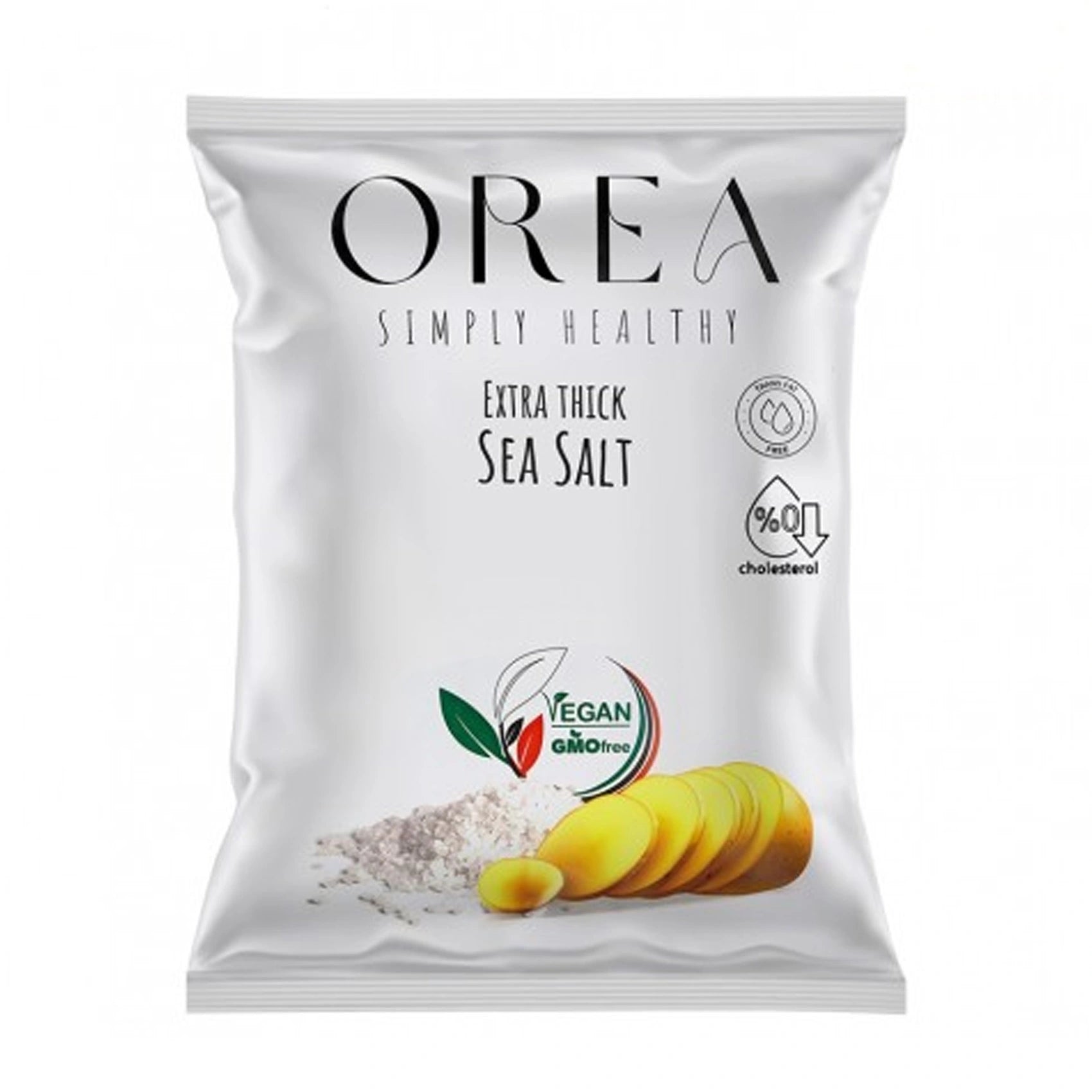 Orea Sea Salt extra-thick potato chips 40g bag