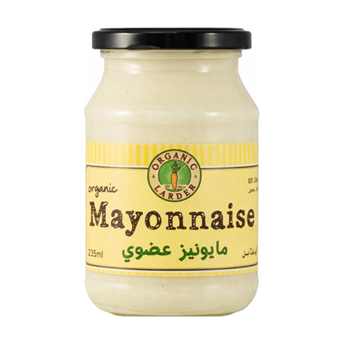 Organic Larder 80% Fat Mayonnaise 250Ml