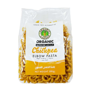 Organic Larder Chickpea Elbow Pasta 300Gm