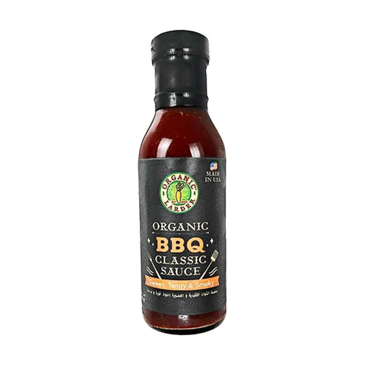 Organic Larder Classic Bbq Sauce 400Gm