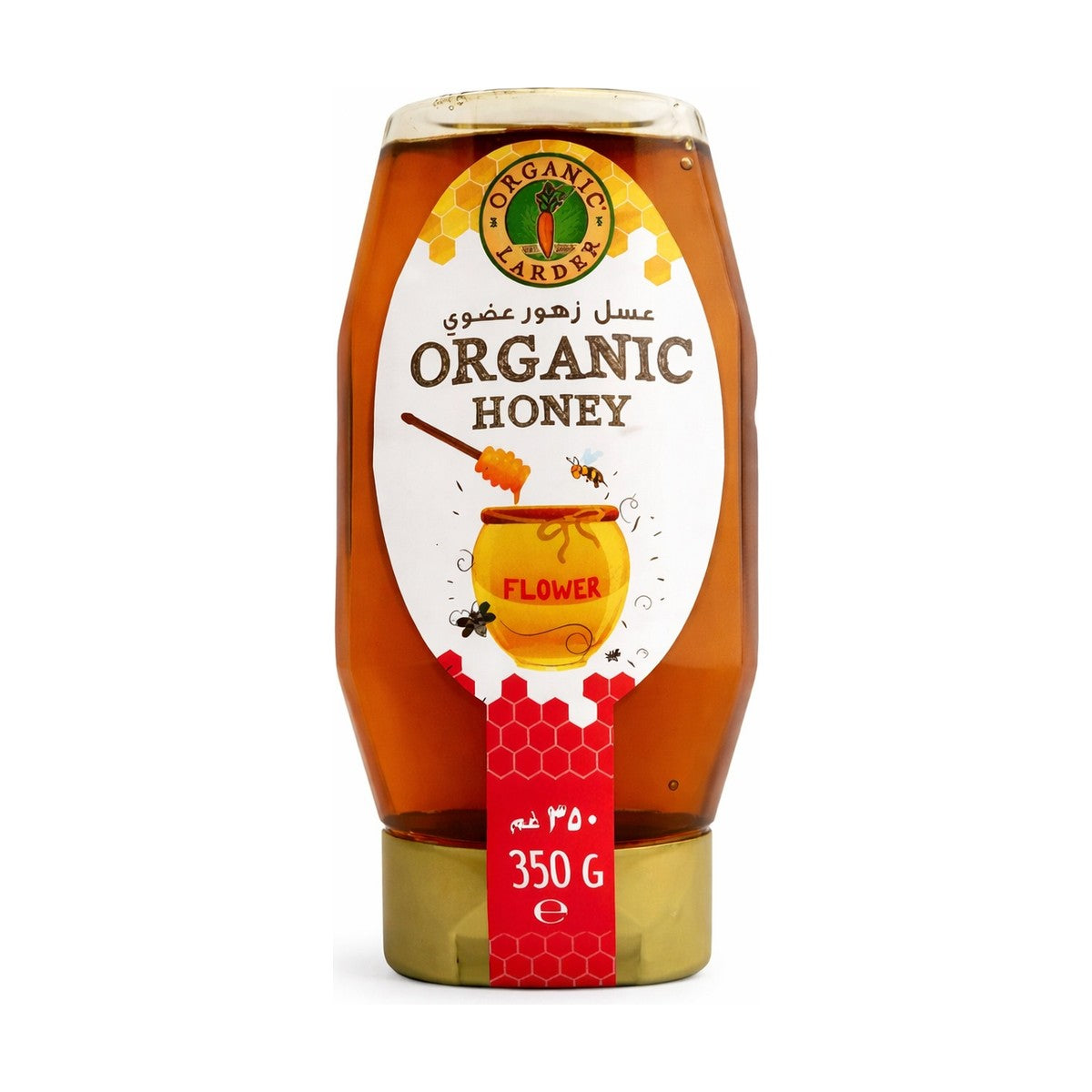 Organic Larder Flower Honey 315Gm