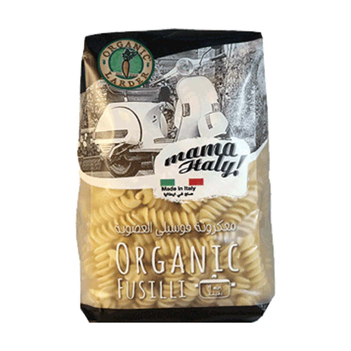 Organic Larder White Fusilli 500Gm