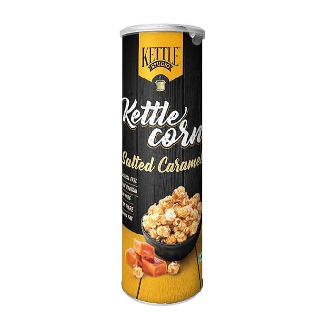 Kettle Studio Salted Caramel Kettle Popcorn 125Gm