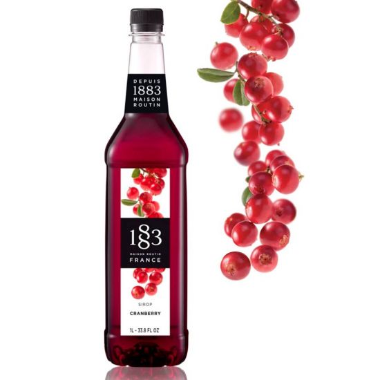 1883 Cranberry Syrup 1Ltr