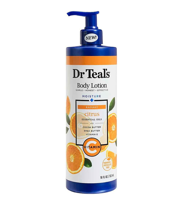 Dr Teals Citrus Vitamin C Body Lotion 18Oz