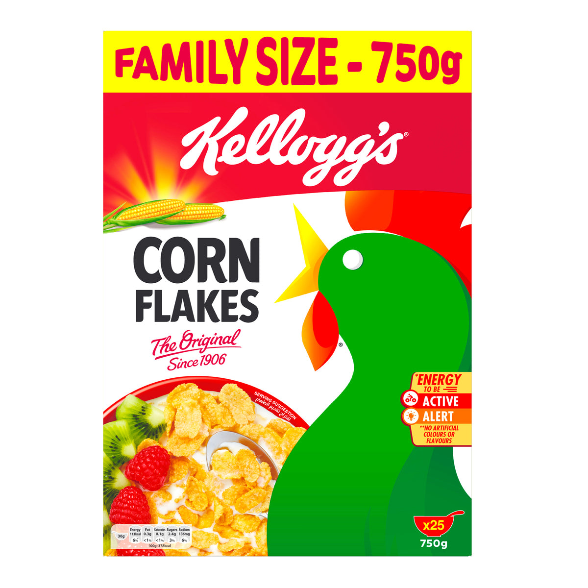 Kellogs Corn Flakes Cereal 750Gm