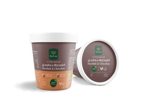Reef Organic Chocolate & Hazelnut Ice Cream 460Ml