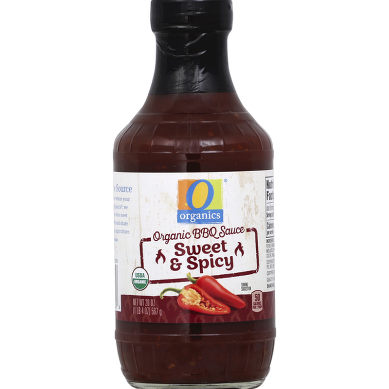 O Organics Sweet And Spicy Bbq Sauce 567Gm