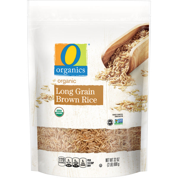 O Organics Long Grain Brown Rice 249Gm