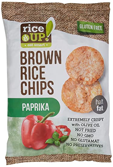 Rice Up Paprika Rice Chips 25Gm