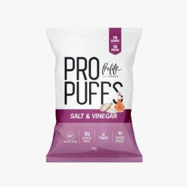 Prolife Sea Salt & Vinegar Puffs 50Gm