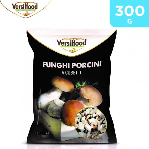 Versilfood Porcino In Extra Cube Frozen Mushrooms 300Gm