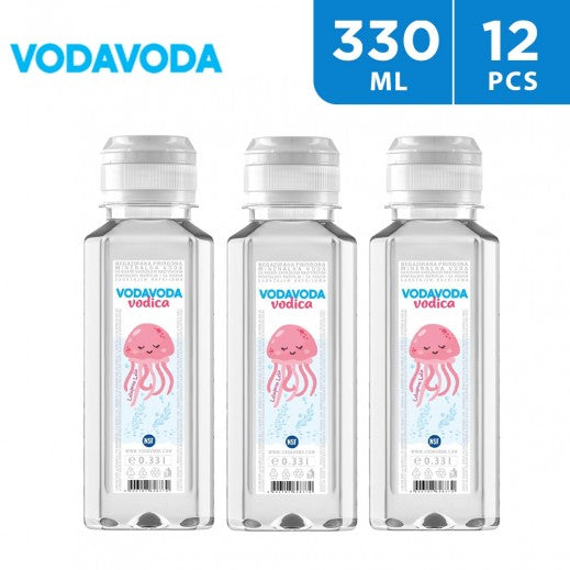 Vodavoda Plastic Sport Cap Natural Mineral Water 330Ml