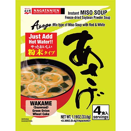 Miso Soup Asage 10 Pcs 33.6Gm
