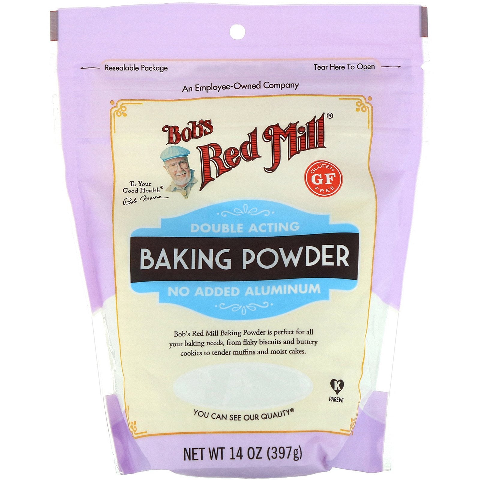 Bobs Red Mill Gf Baking Powder 14Oz