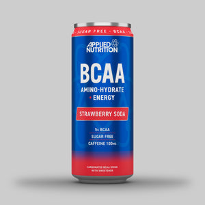 تطبيقية الفراولة والصودا Bcaa علب 330 مل