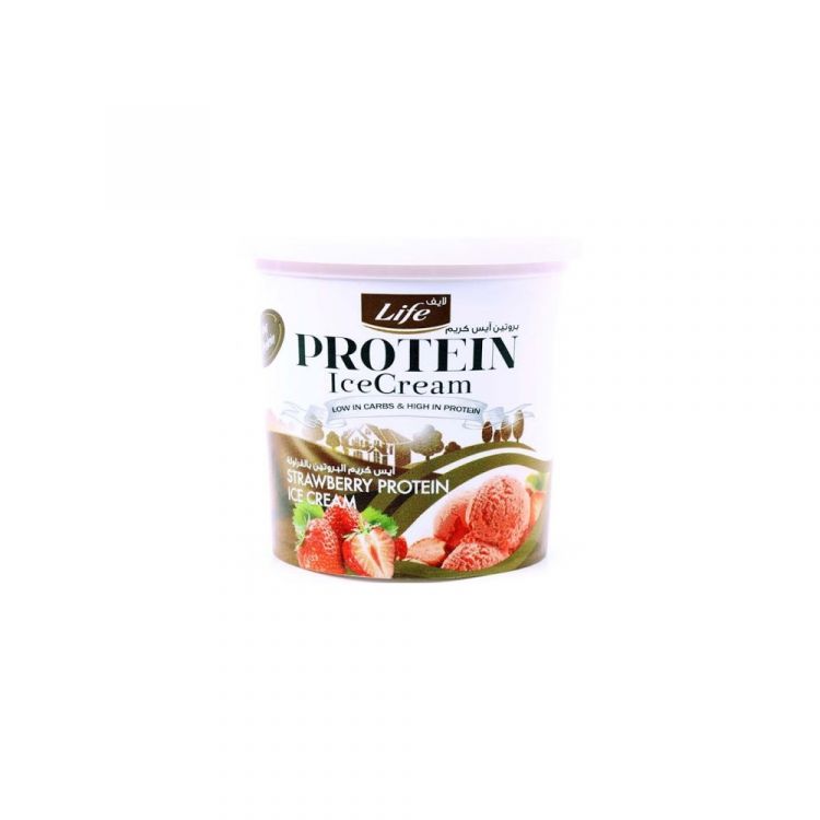 Life Strawberry Protein Ice Cream 130Ml