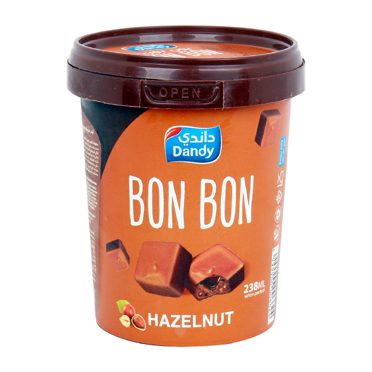 Dandy Hazelnut Choco Bon Bon 238Ml