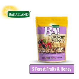 Bakalland Forest Fruits, Honey Crunchy Muesli 300Gm