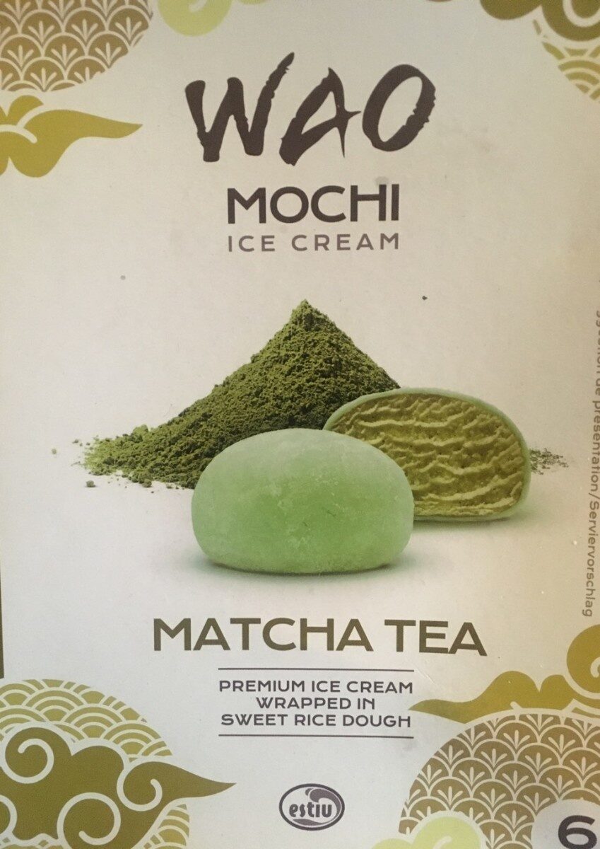Wao Matcha Tea Mochi 216Ml