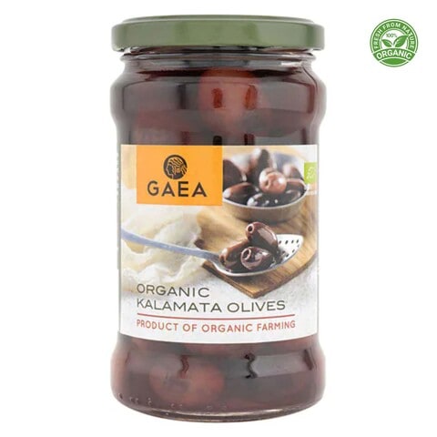 Gaea Organic Kalamata Olives 300Gm