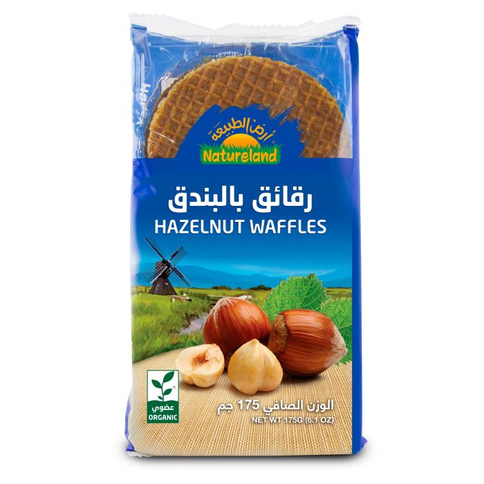 Natureland Hazelnut Waffles 