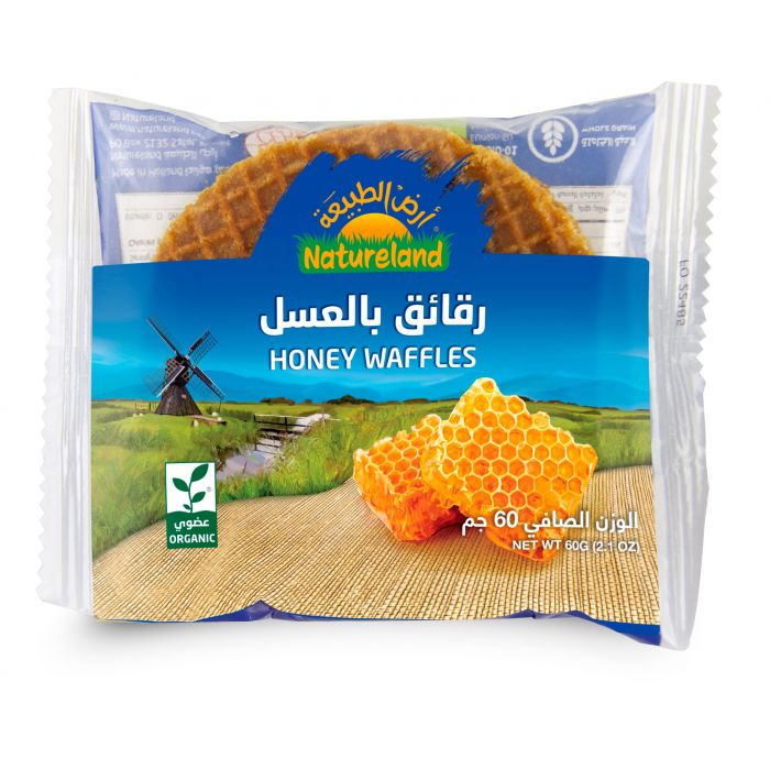 Natureland Honey Waffles 60Gm