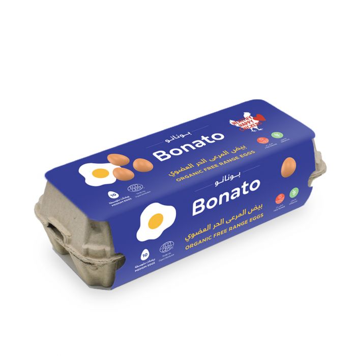 Bonato Organic Free Range Eggs 10Pcs