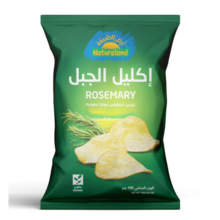 Natureland Rosemary Potato Chips 100Gm