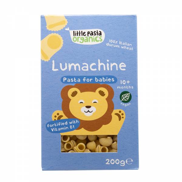 Little Pasta Mini Lumachine Organic Baby Pasta 250Gm