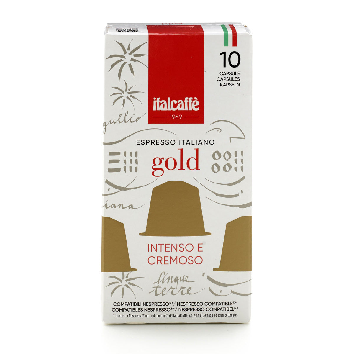 Italcaffe Gold 10 Pcs Nespresso Capsules 50Gm