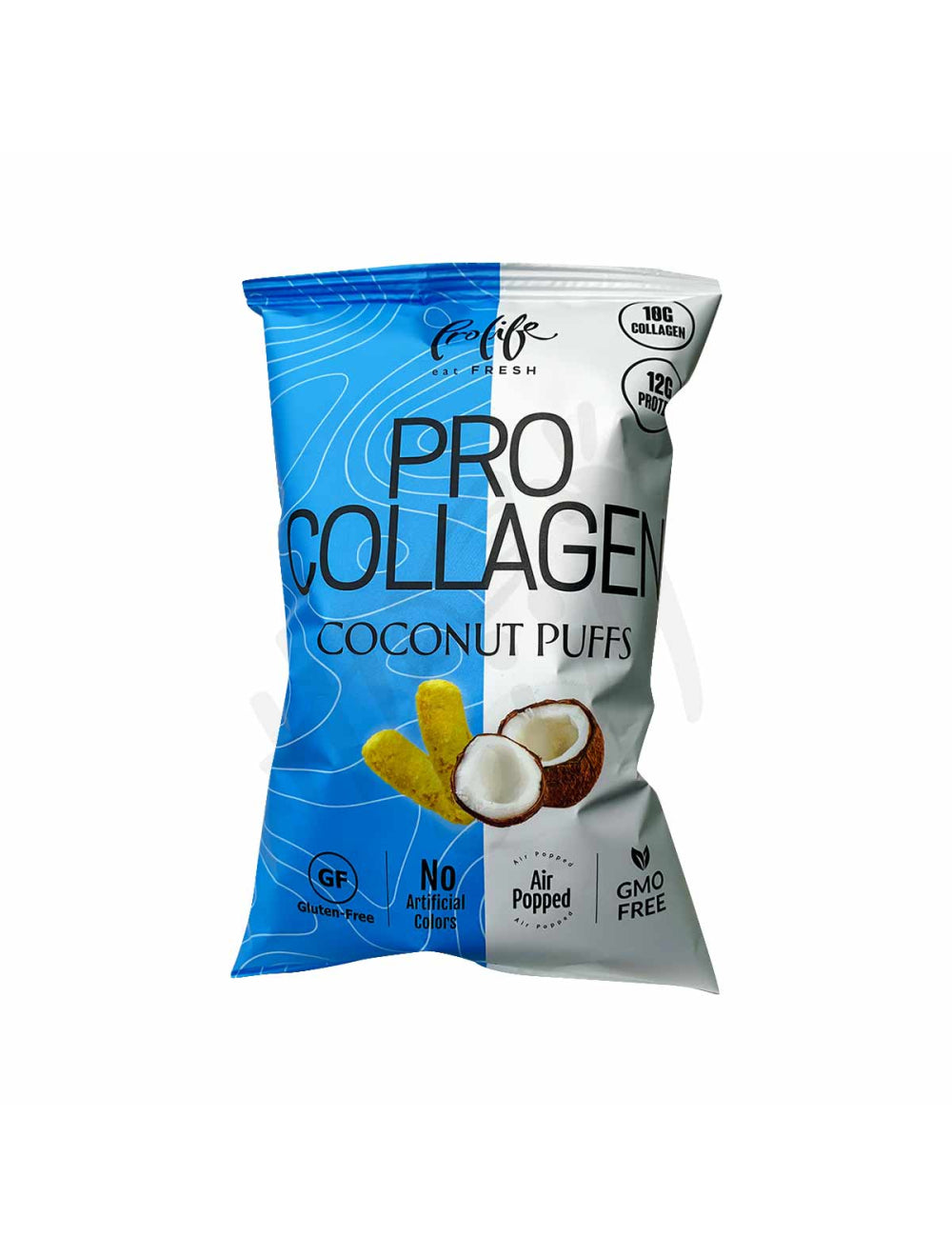 Cruncho Prolife Coconut Collagen Puffs 60Gm