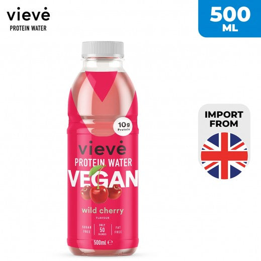 Vieve Wild Cherry Vegan Protein Water 500Ml