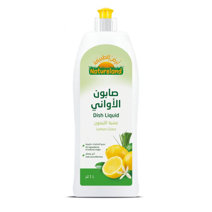 Natureland Lemon Grass Dish Liquid 1Ltr