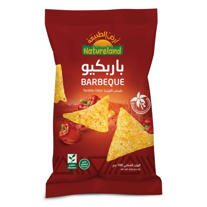 Natureland Bbq Tortilla Chips 150Gm