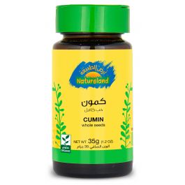 Natureland Organic Whole Cumin Seeds 35g