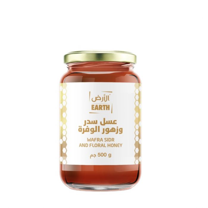 Earth Wafra Floral Honey 500Gm