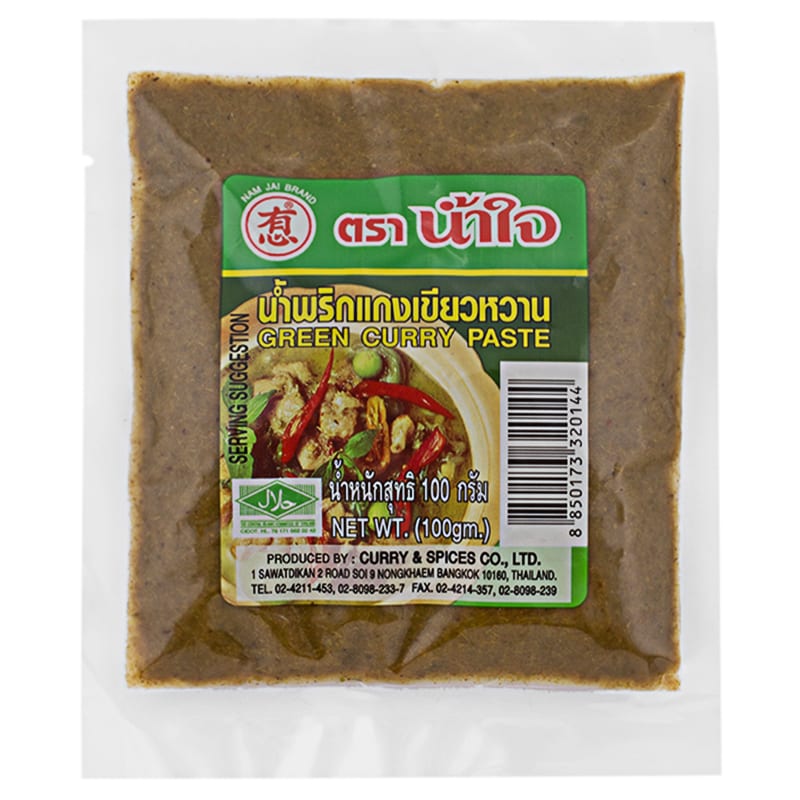 Namjai Green Curry Paste 100Gm