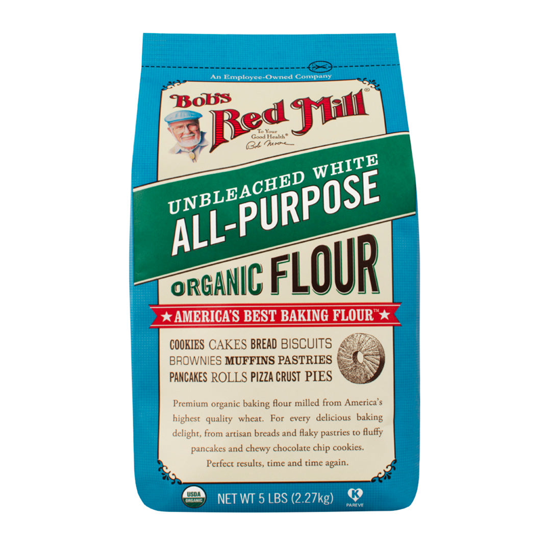 Bobs Red Mill Unbl All Purpose White Flour 5Lb