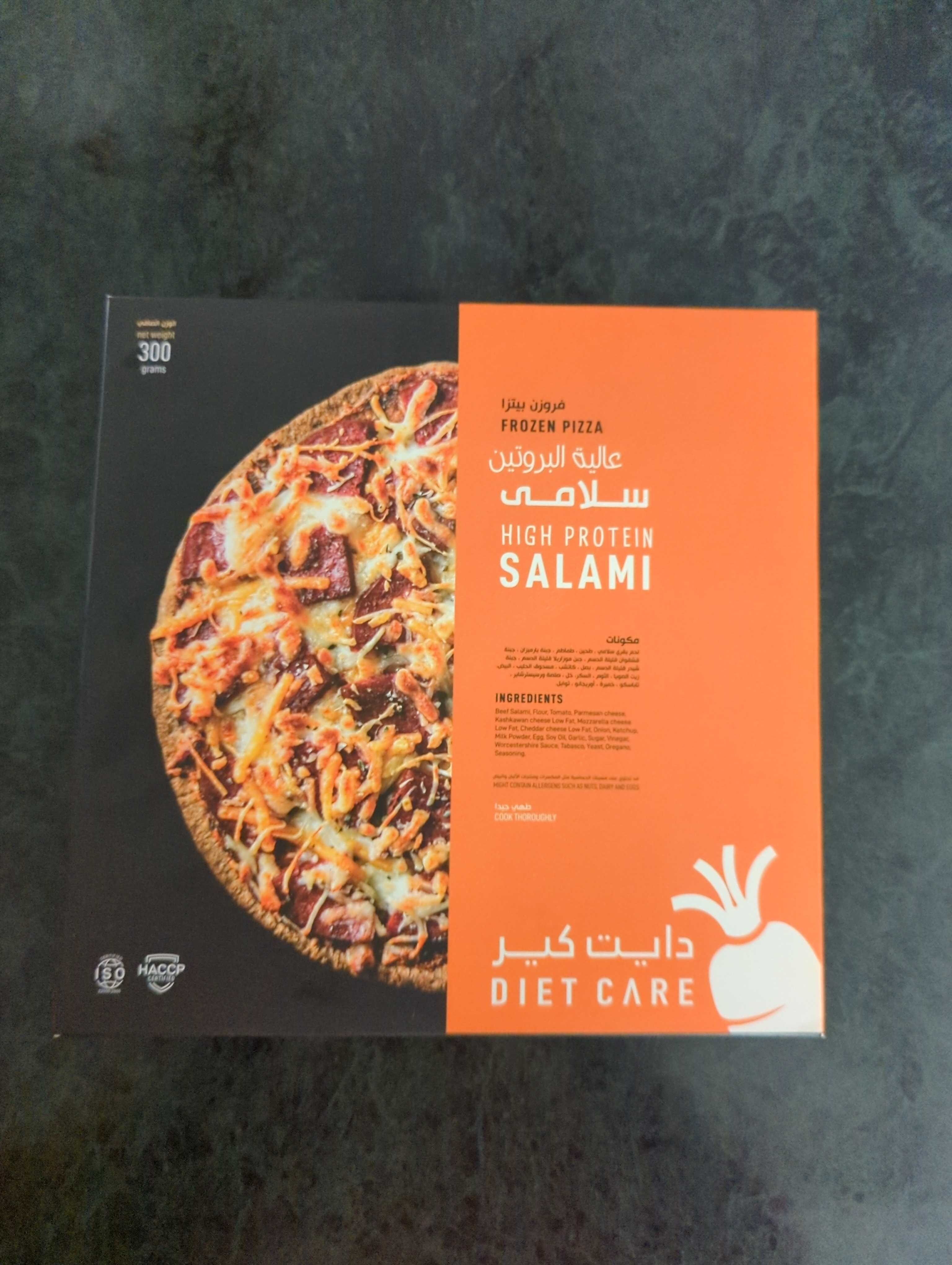 Diet Care Salami High Protein Pizza 300Gm