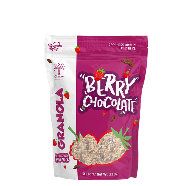 Cinagro Berry Chocoalte Granola 300Gm