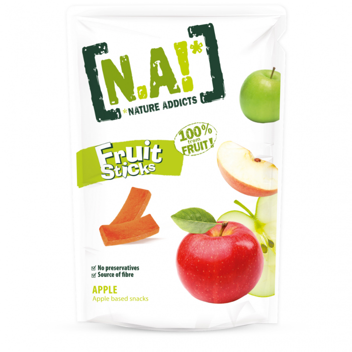 Nature Addicts Sticks Apple Fruit Sticks 35Gm