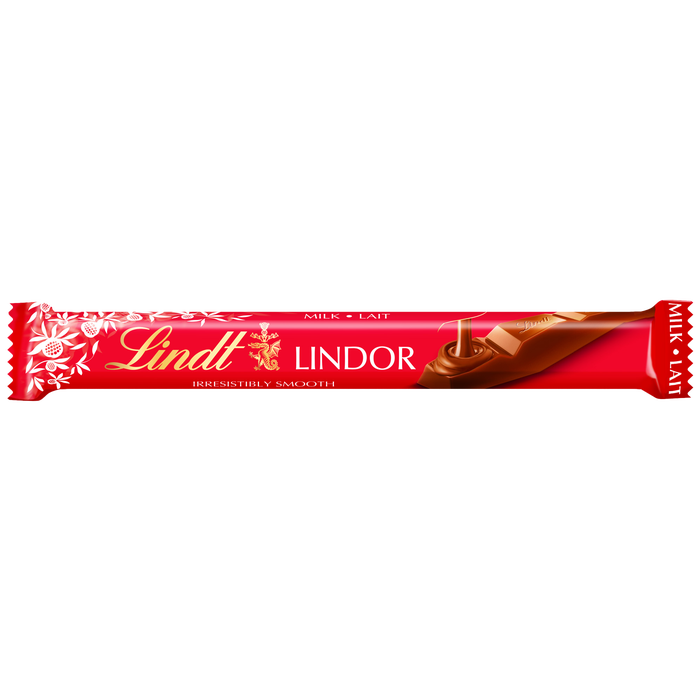 Lindt Milk Chocolate Lindor Bar 38Gm