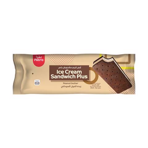 Petra Peanut Butter Ice Cream Sandwich 70Gm