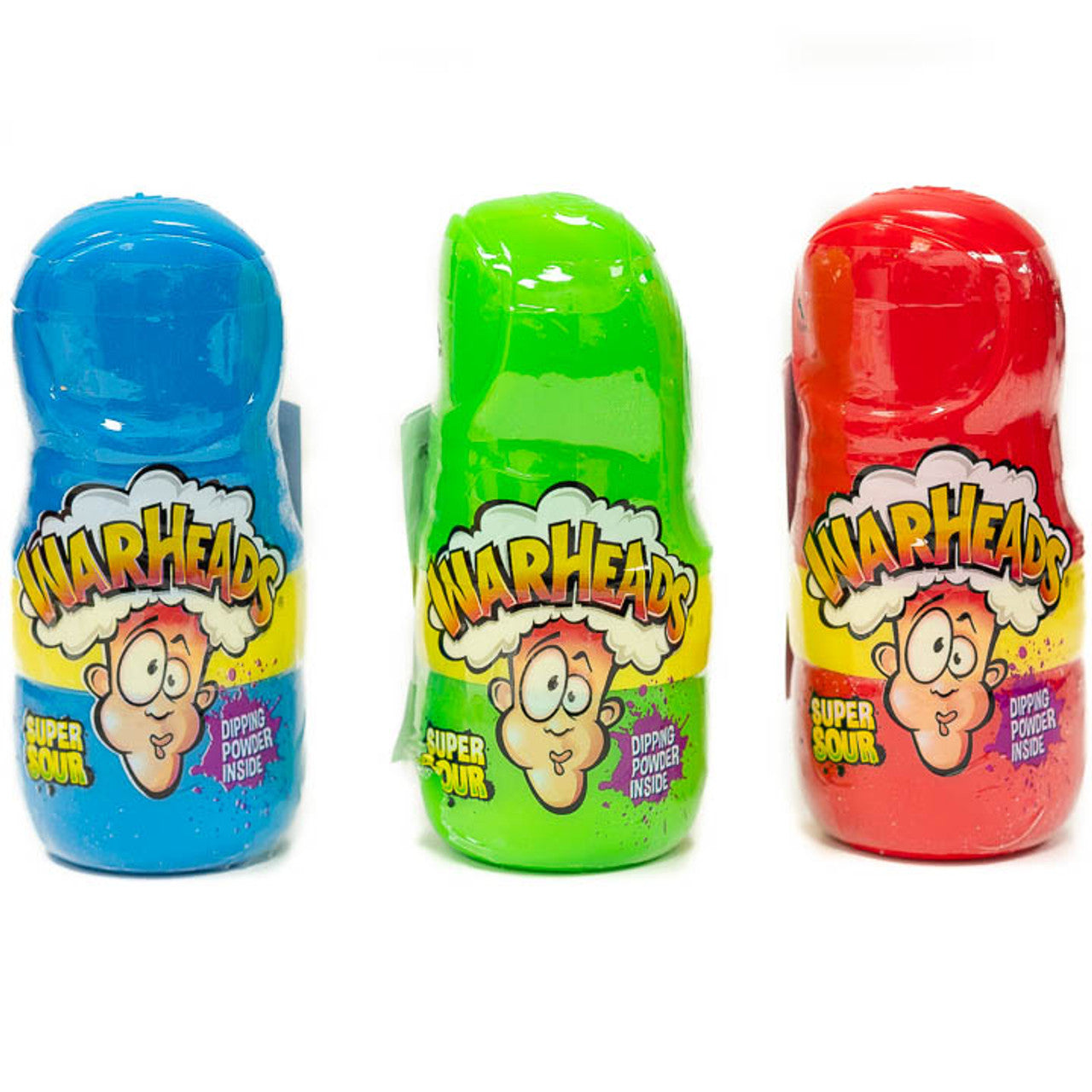 Wom War Heads Thumb Dippers Candy 40Gm