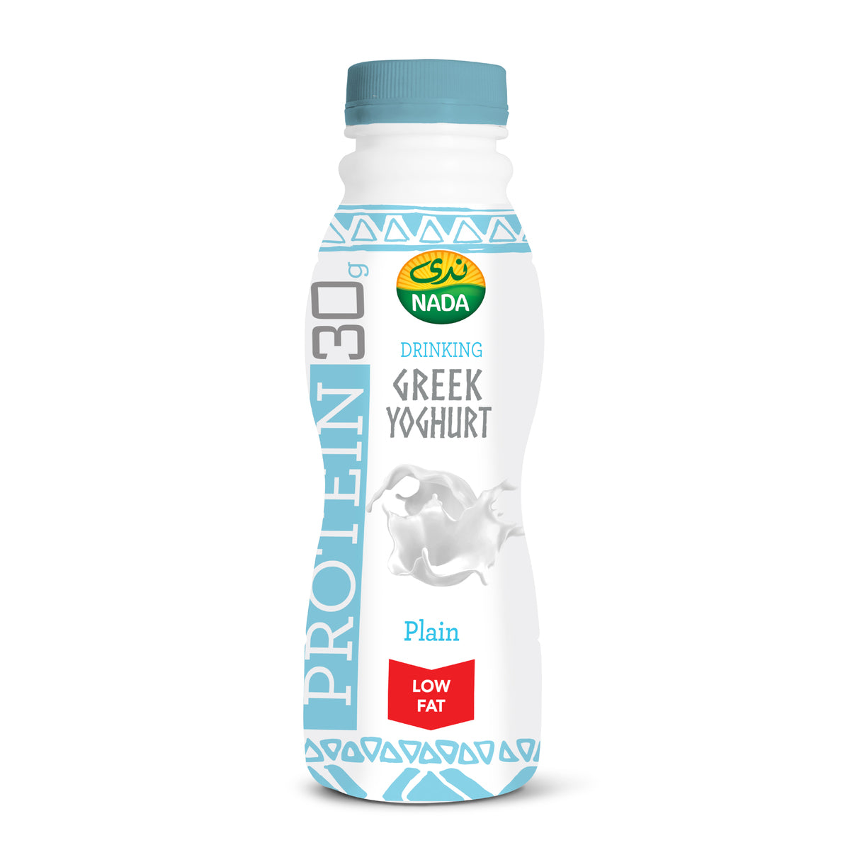 Nada Plain Low Fat Protein Greek Yoghurt Drink 330Ml