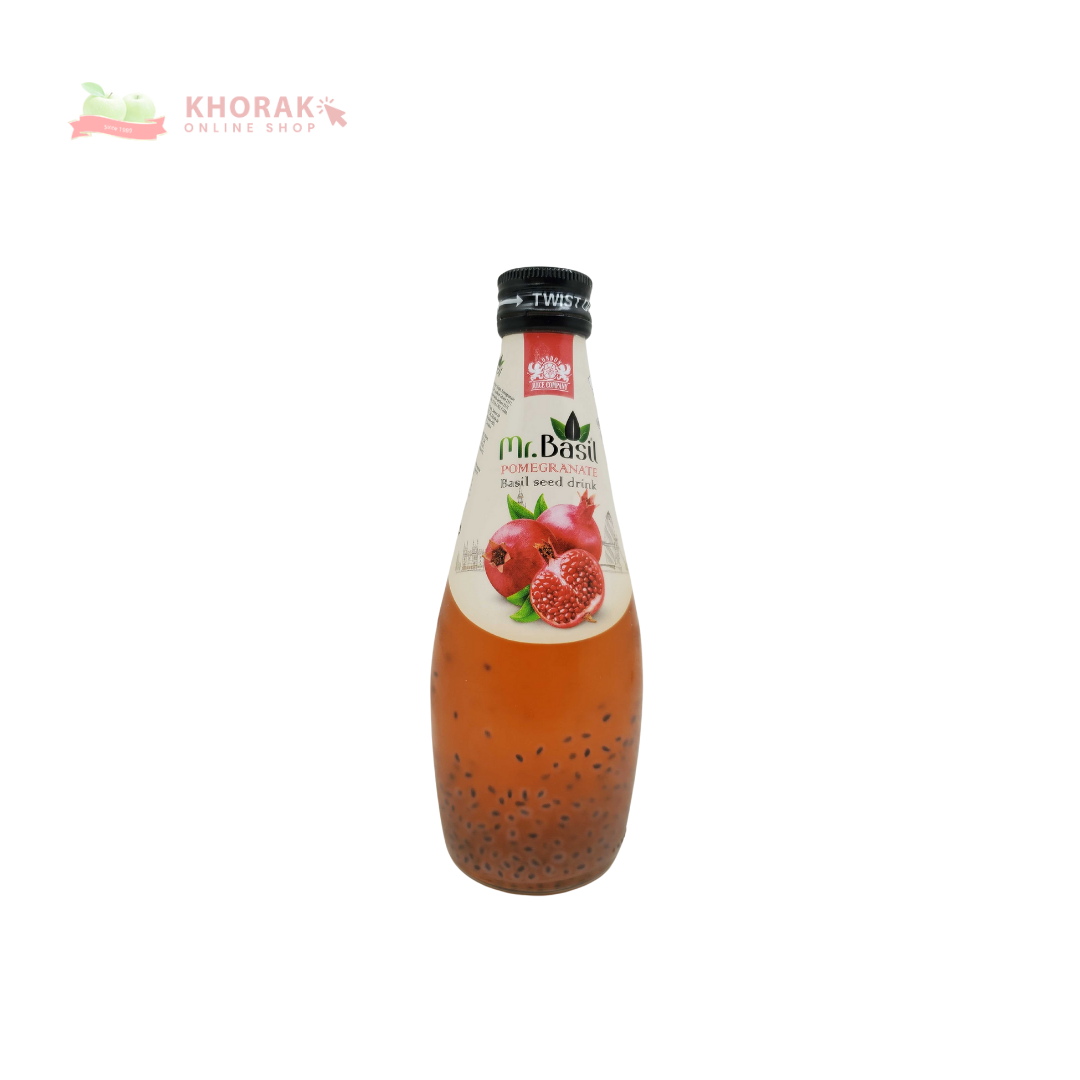 Mr.Basil Pomegranate Basil Seed Drink 290Ml