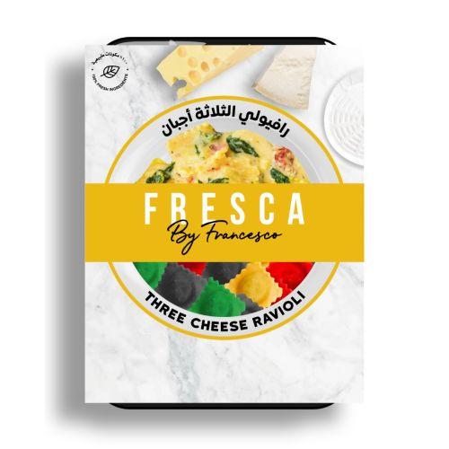 Fresca Three Cheese Ravioli Fresh Pasta 252Gm
