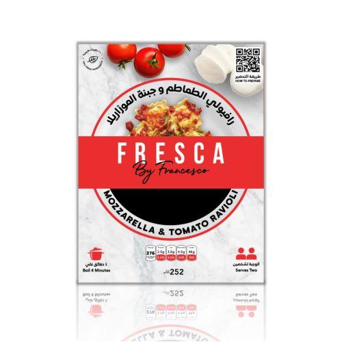Fresca Mozzarella And Pomodoro Ravioli Fresh Pasta 252Gm